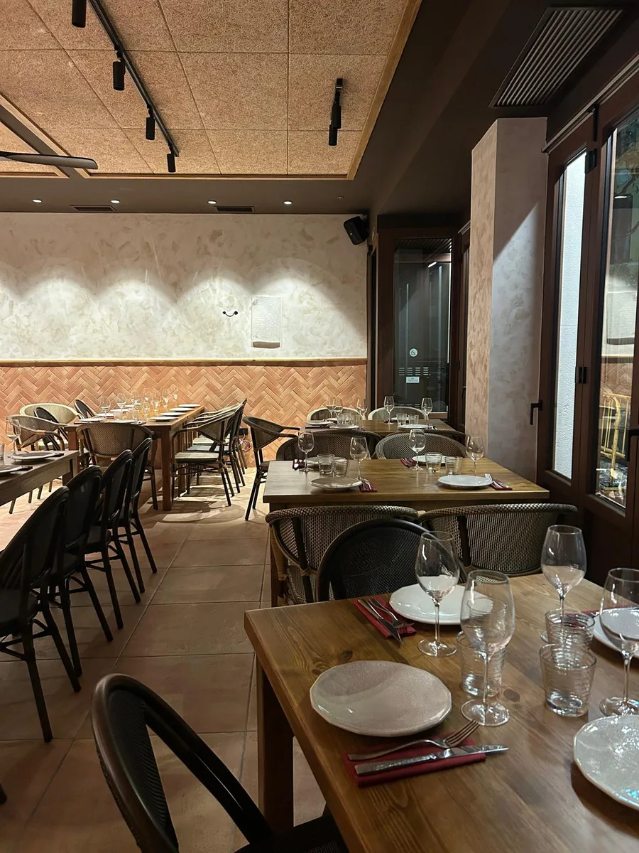Detall sala restaurant