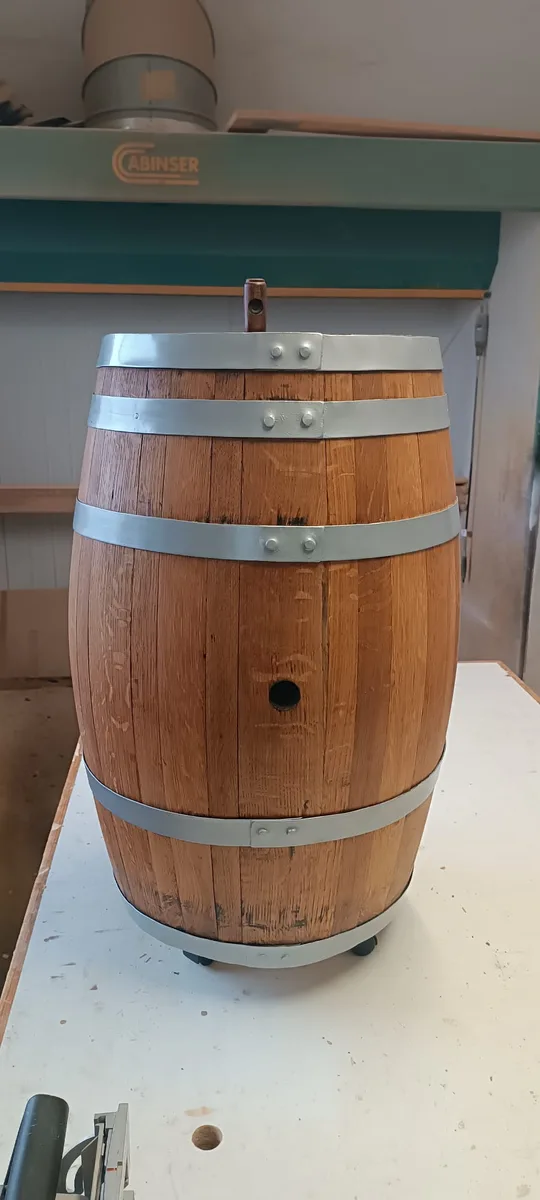 Barrica restaurada de roure
